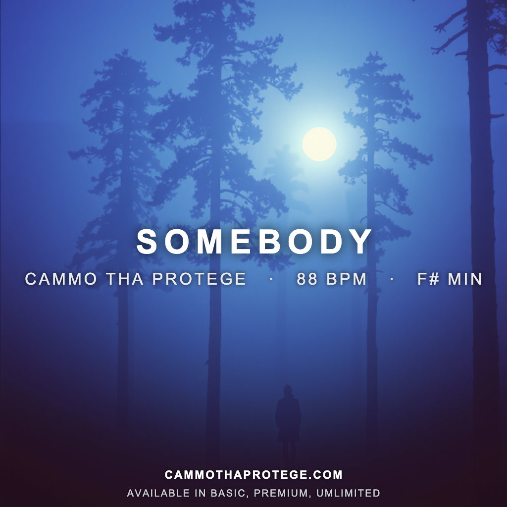 Cammo Tha Protege - Somebody (88 BPM - F# min)