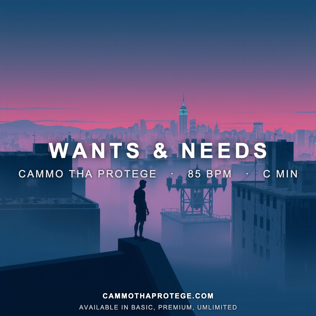 Cammo Tha Protege - Wants & Needs (85 BPM - C min)